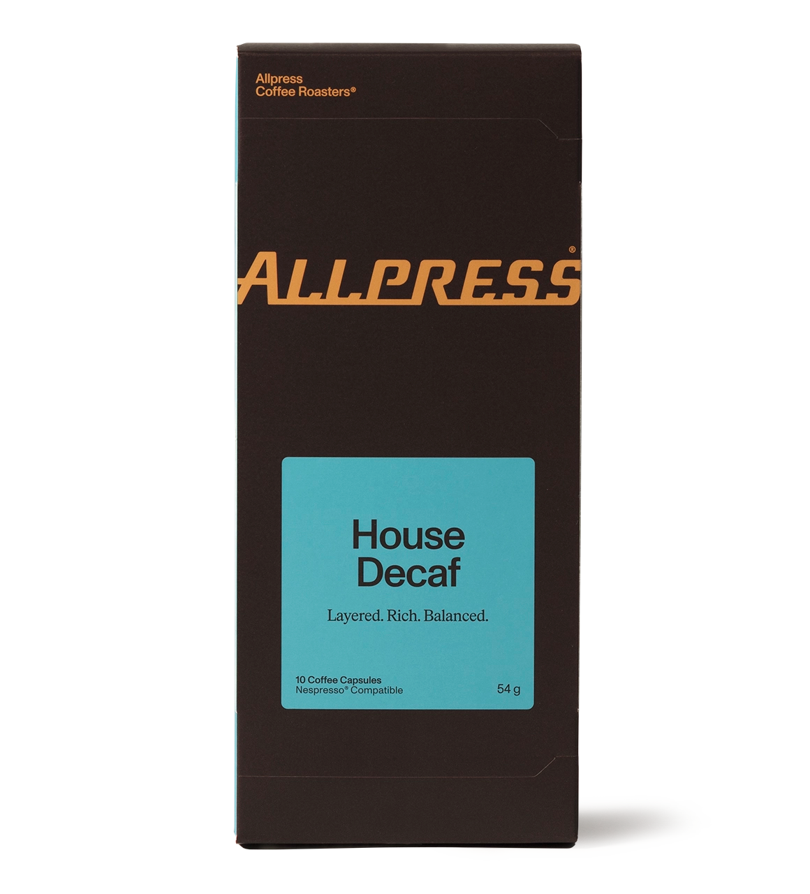 House Decaf Capsules Nespresso Compatible · 60 Pack · $50